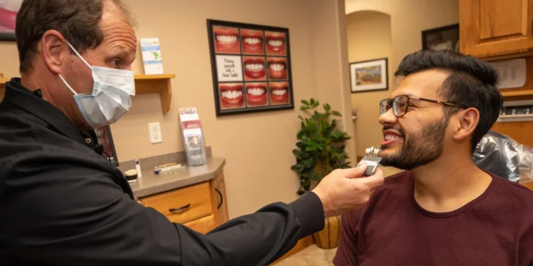 cosmetic dentistry patient